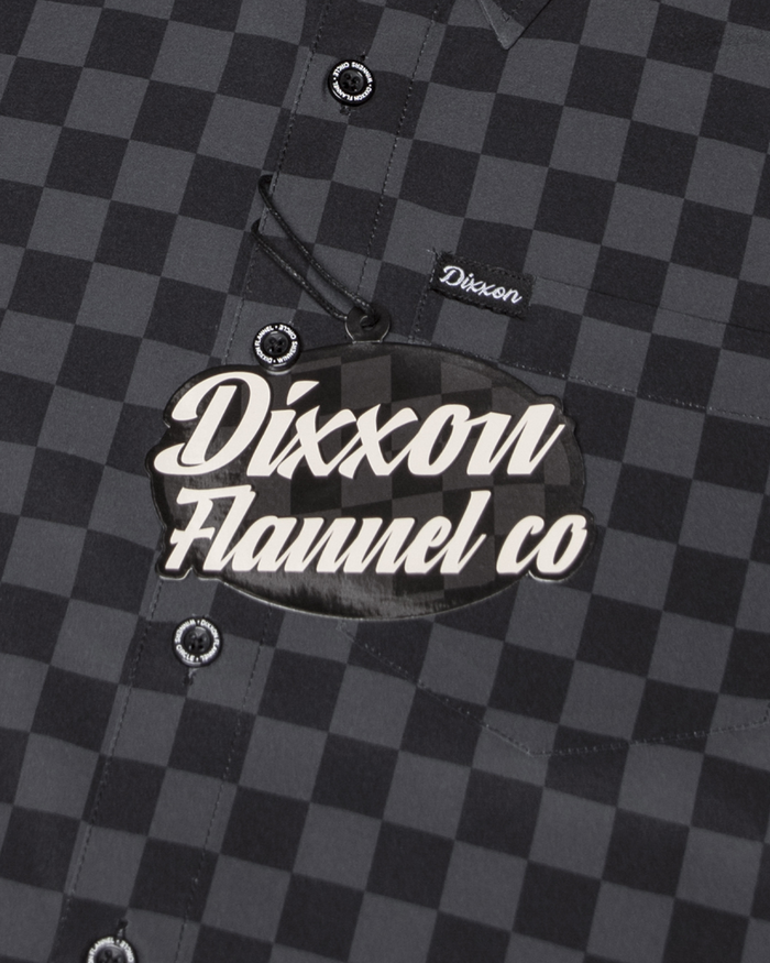 Winner's Circle Party Shirt - Black & Grey - Dixxon Flannel Co.
