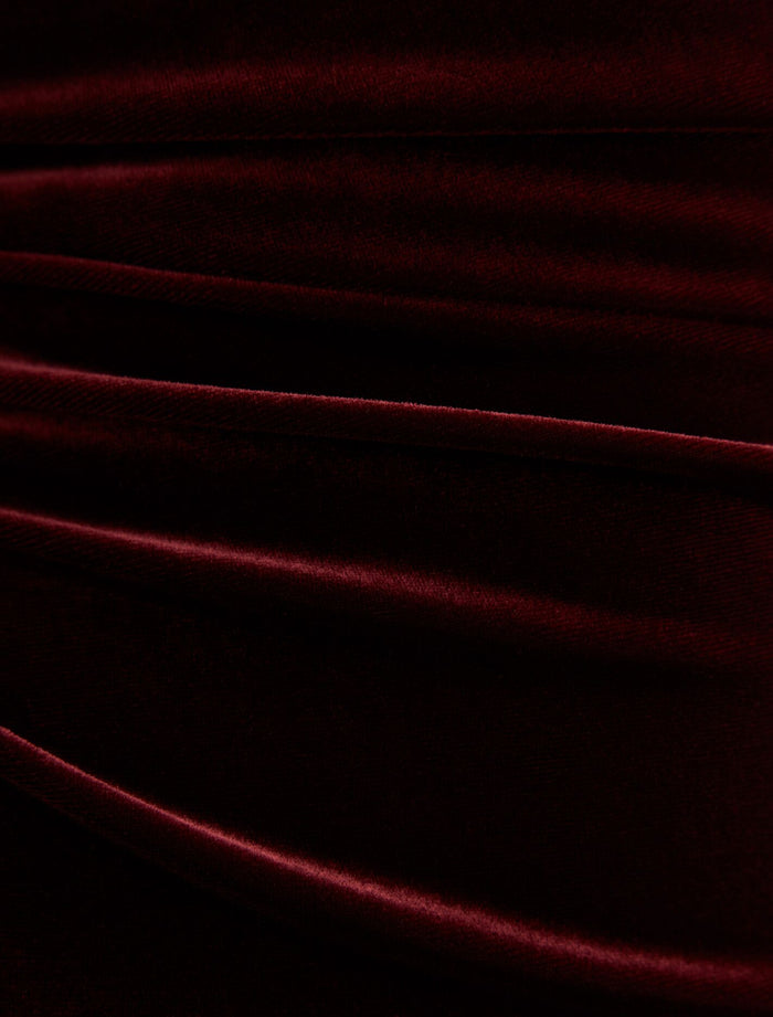 Winslet Off Shoulder Velvet Dress Forever New