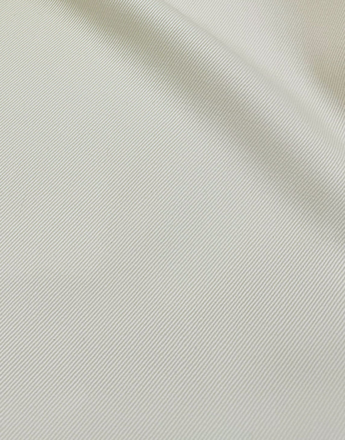 Winter White Wool Twill Fabric