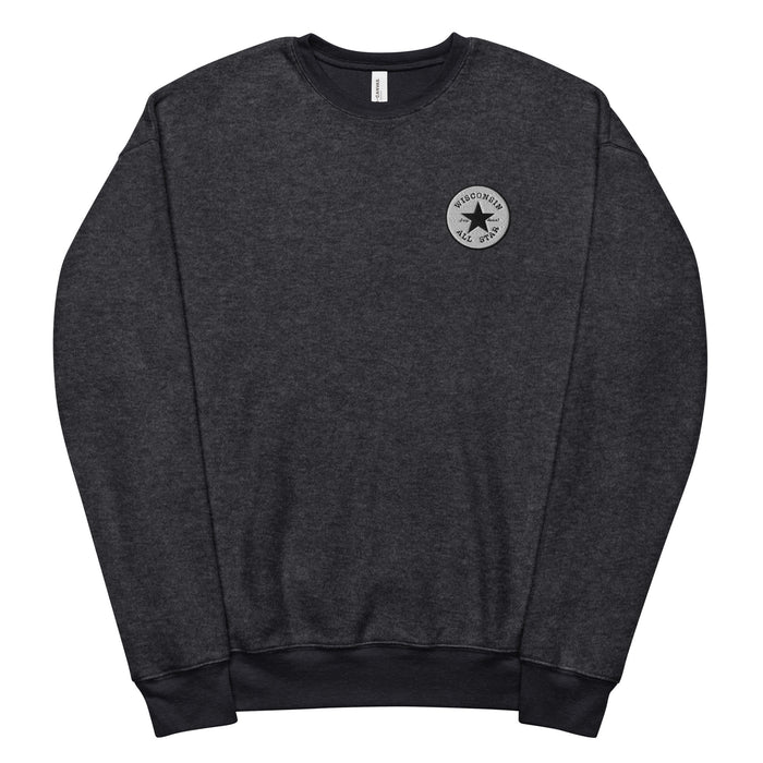 Wisconsin All Star Sueded Crew - Recess Apparel LLC