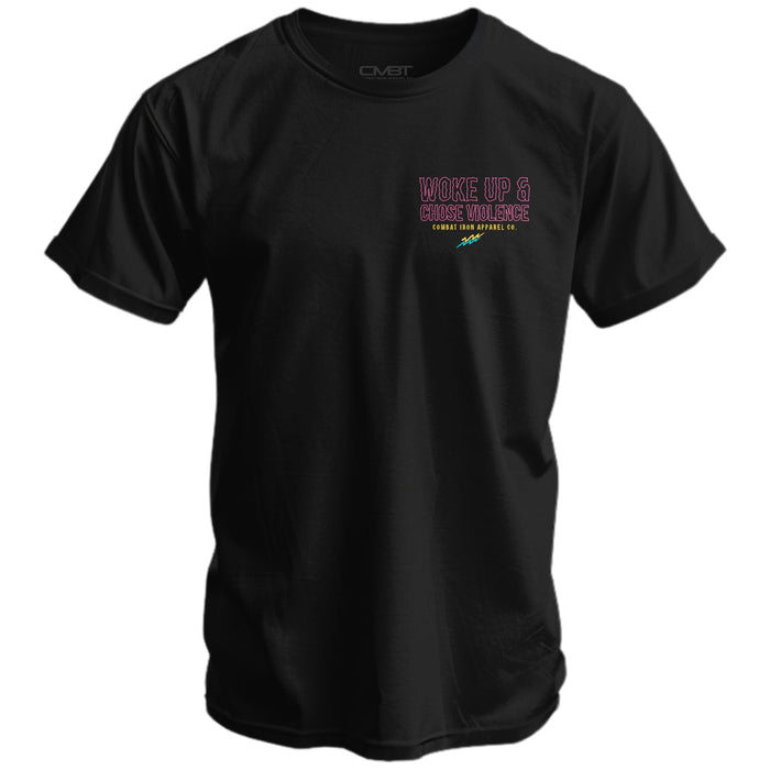 Woke Up & Chose Violence Men's T-Shirt