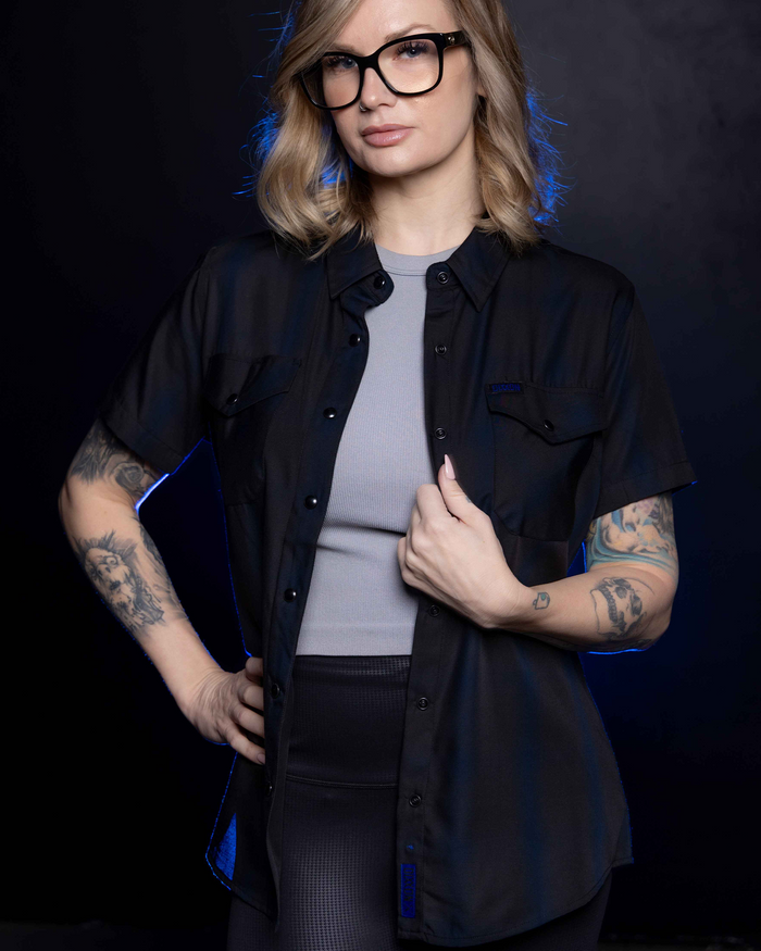 Women's Deep Sea Bamboo Short Sleeve - Dixxon Flannel Co.