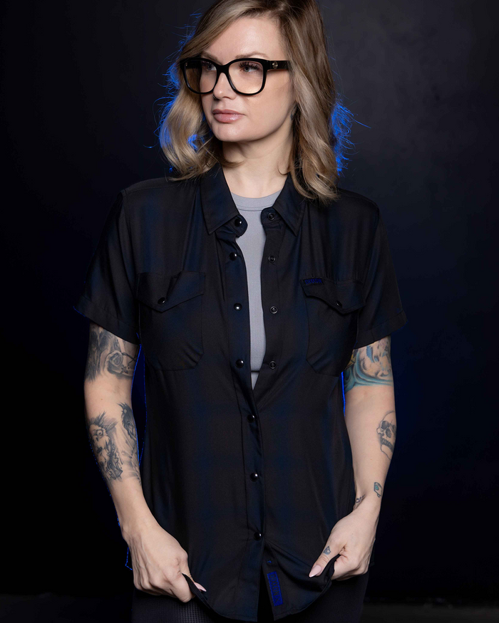 Women's Deep Sea Bamboo Short Sleeve - Dixxon Flannel Co.