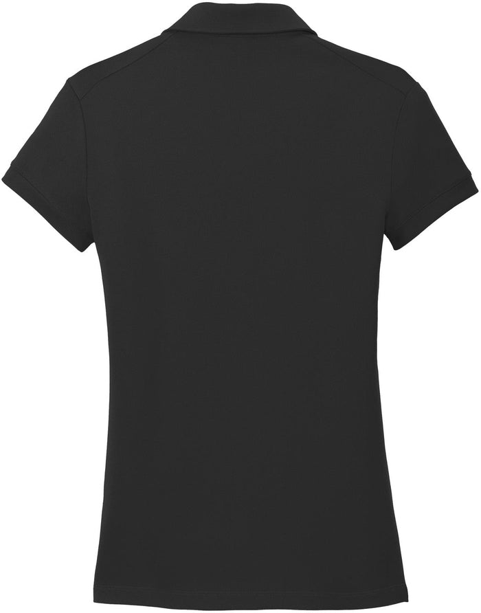no-logo NIKE Ladies Dri-FIT Solid Icon Pique Modern Fit Polo-Regular-NIKE-Thread Logic