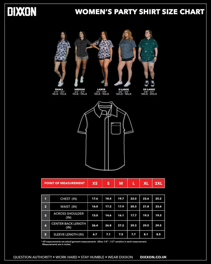 Women's Pit Boss Party Shirt - Black