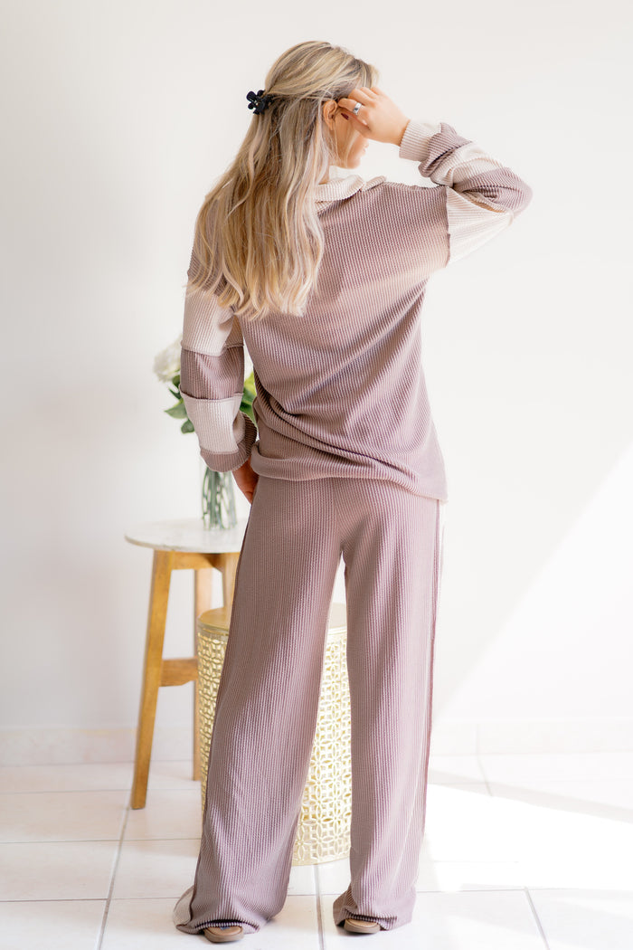 Woodland Cozy Ribbed Top