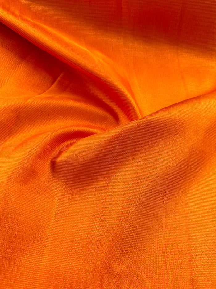 Zari Striped Kanchipuram Silk Fabric