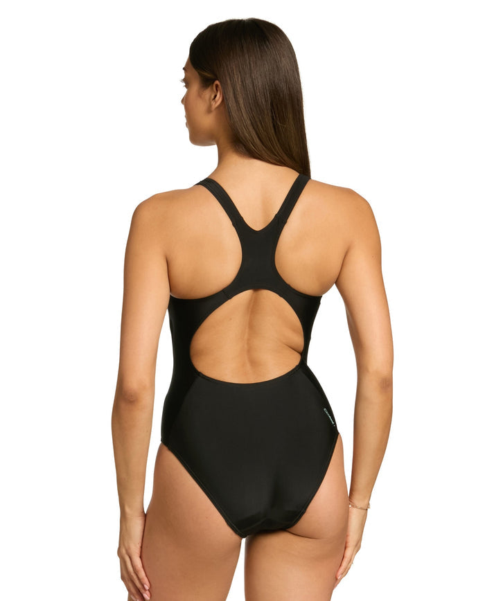 Zoggs Freedom Powerback (Period Proof) Swimsuit - Black