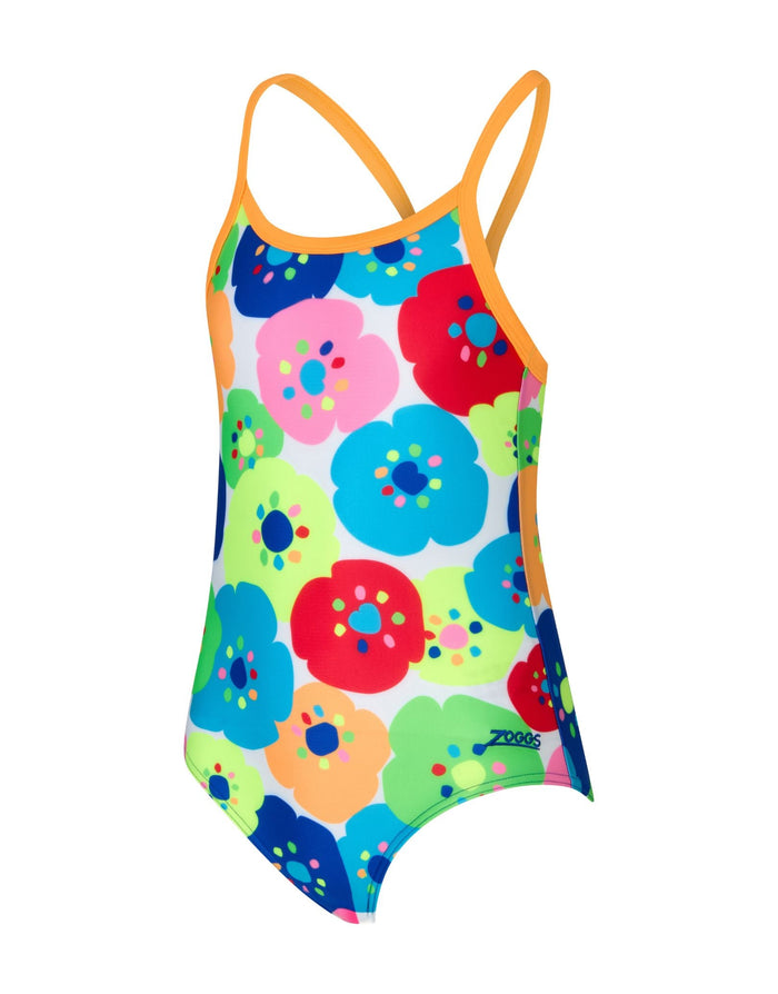 Zoggs Girls Bloomie Strikeback Swimsuit - Multi
