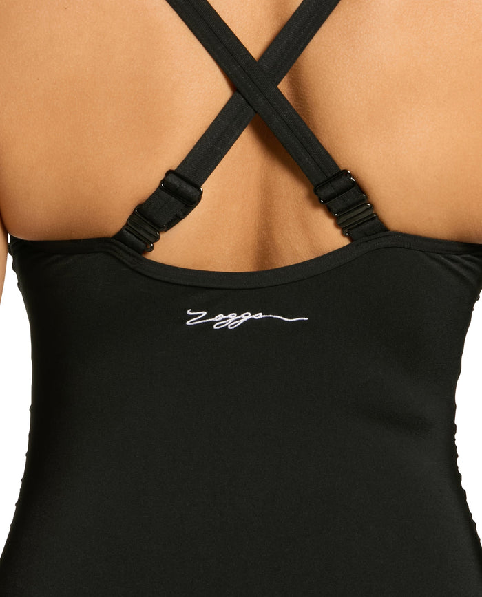 Zoggs Multiway One Piece Swimsuit - Black