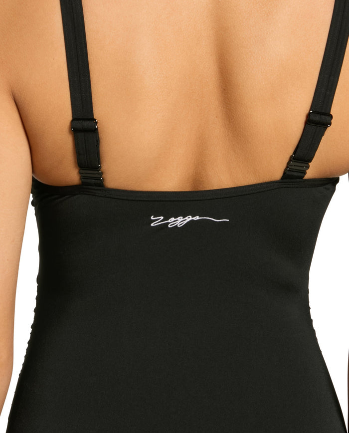 Zoggs Multiway One Piece Swimsuit - Black