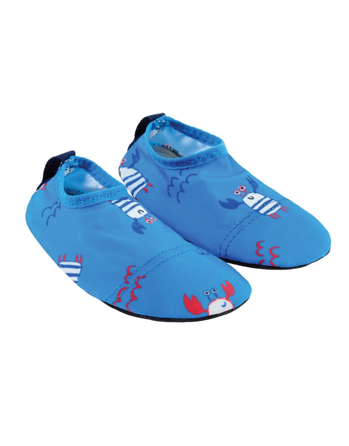 Zoggs Nautical Blue Kids Anti-Slip Pool Socks - Blue