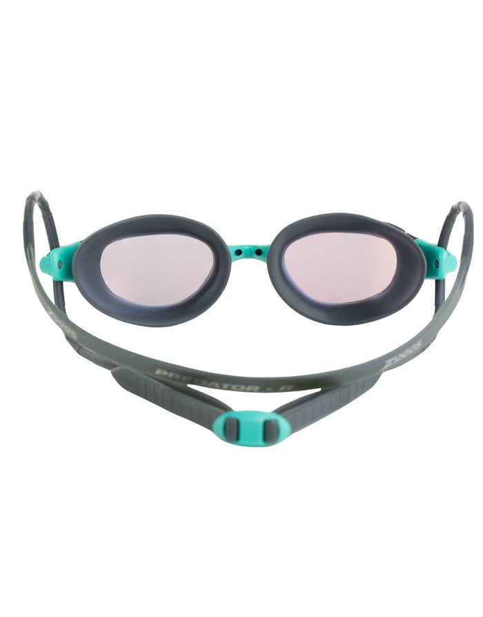 Zoggs - Predator Titanium Reactor Swim Goggles - Photochromatic Lens - Product Back
