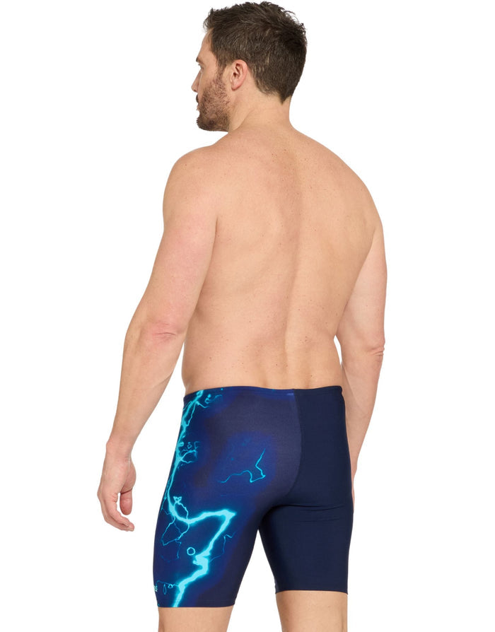 Zoggs Spotlight Mid Swim Jammer - Blue