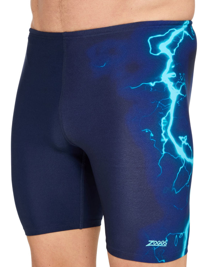 Zoggs Spotlight Mid Swim Jammer - Blue