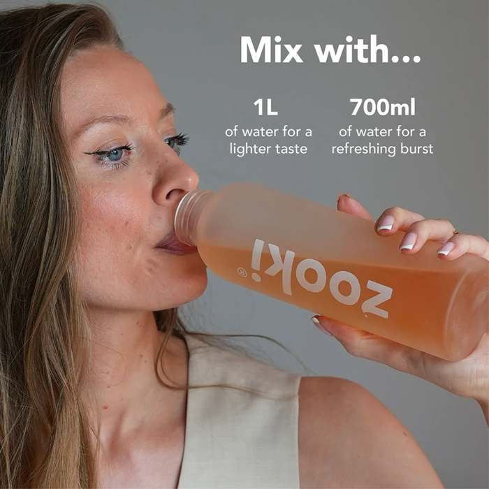 Zooki Electrolytes+ Energy & Focus Peach Flavour 7 Sachets