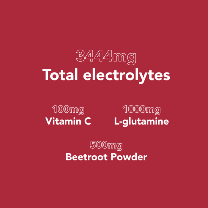 Zooki Electrolytes+ Exercise & Recover Cherry Flavour 7 Sachets